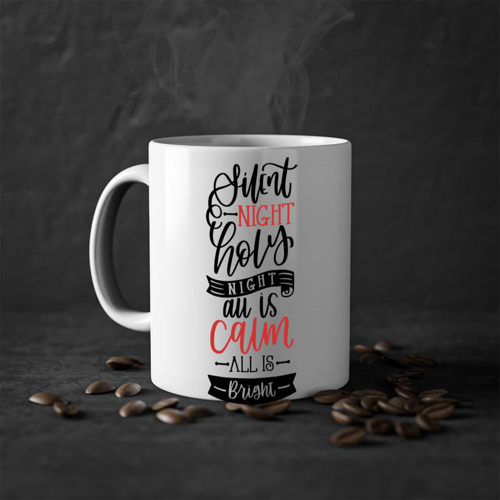 silent night holy night all is calm all is bright 48#- christmas-Mug / Coffee Cup