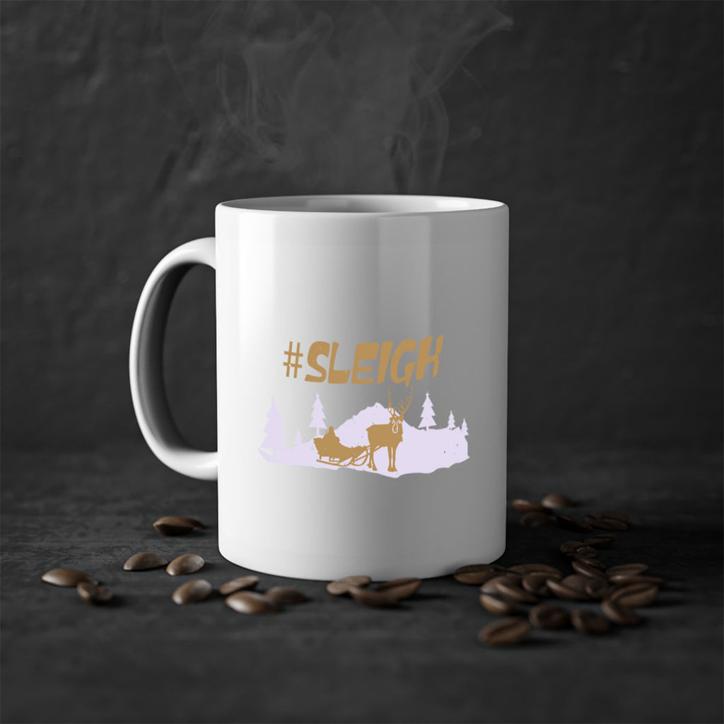 sleigh 462#- christmas-Mug / Coffee Cup