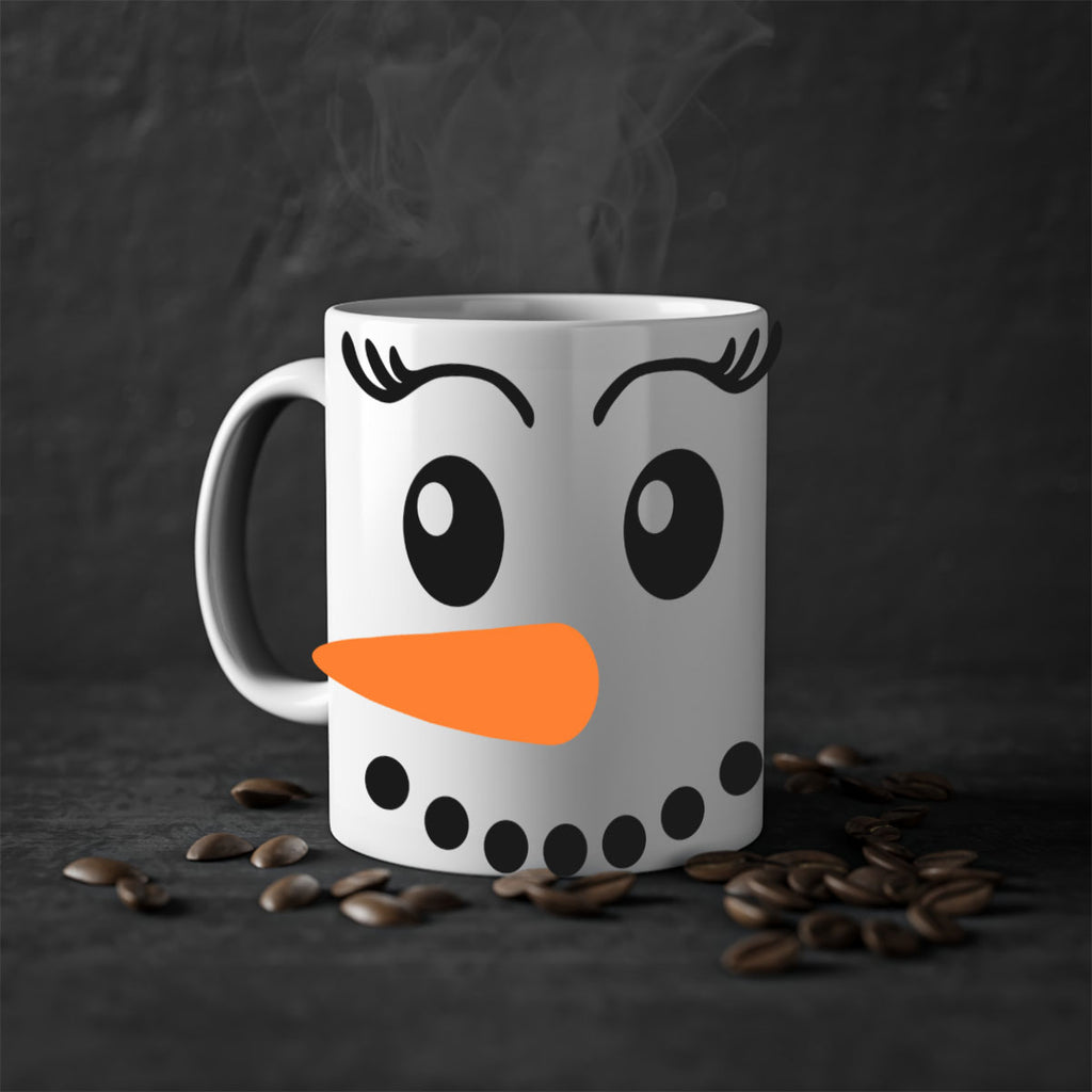 snowman face 2#- christmas-Mug / Coffee Cup