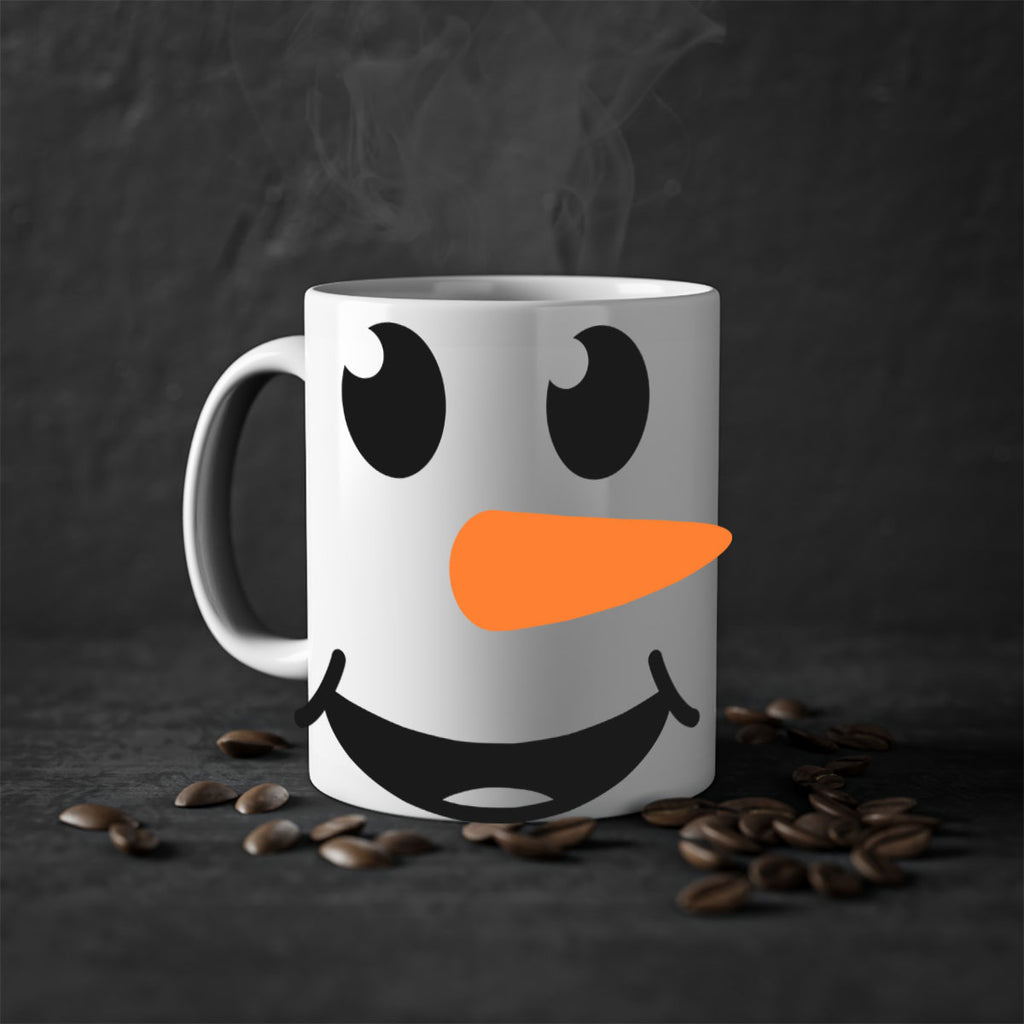 snowman face 3#- christmas-Mug / Coffee Cup