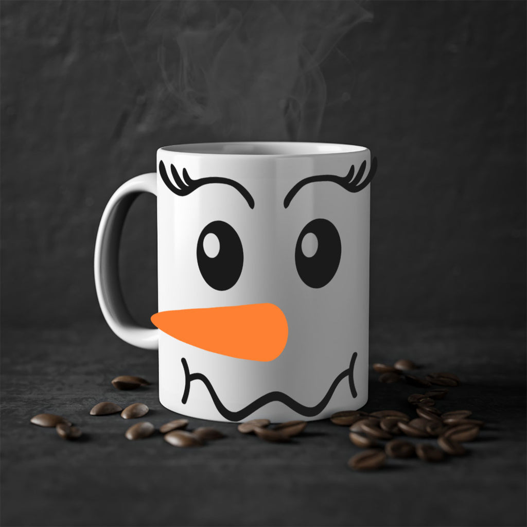 snowman face 4#- christmas-Mug / Coffee Cup