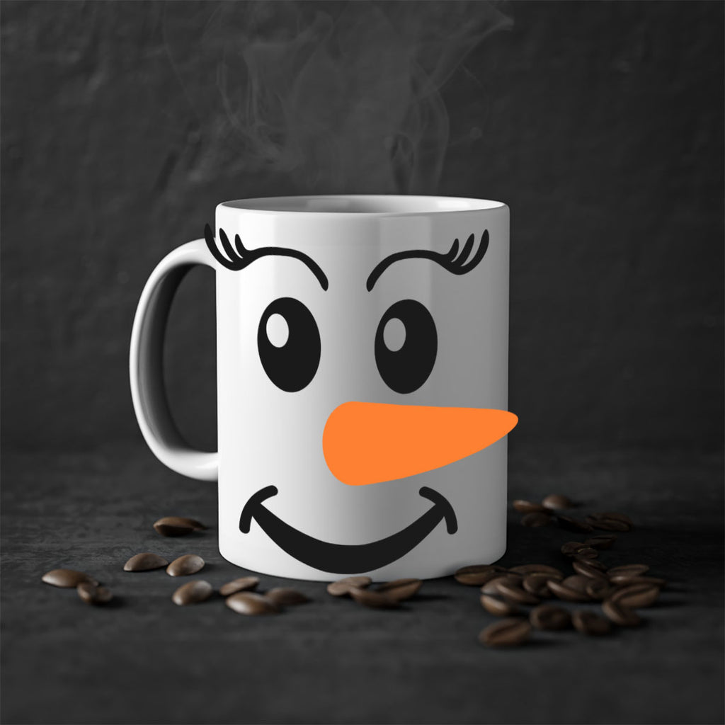 snowman face 5#- christmas-Mug / Coffee Cup