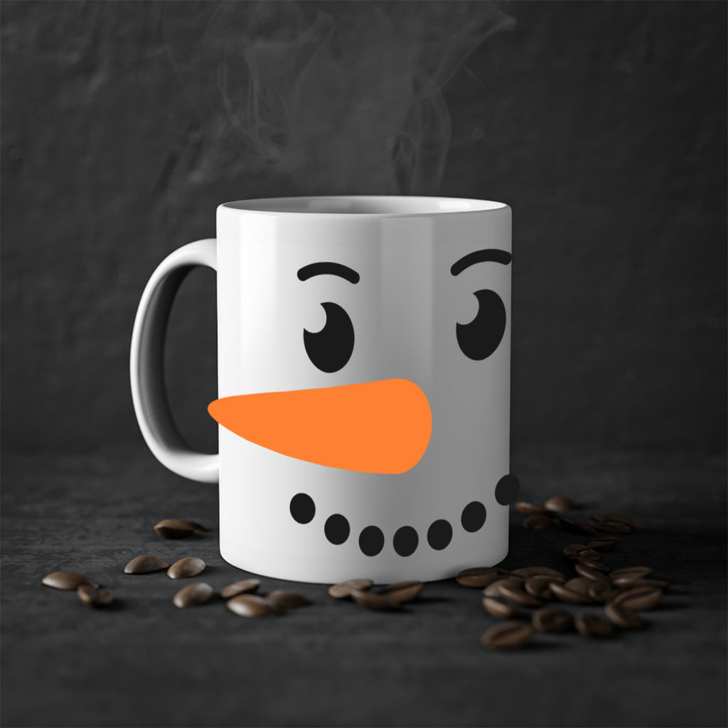 snowman face style 1179#- christmas-Mug / Coffee Cup