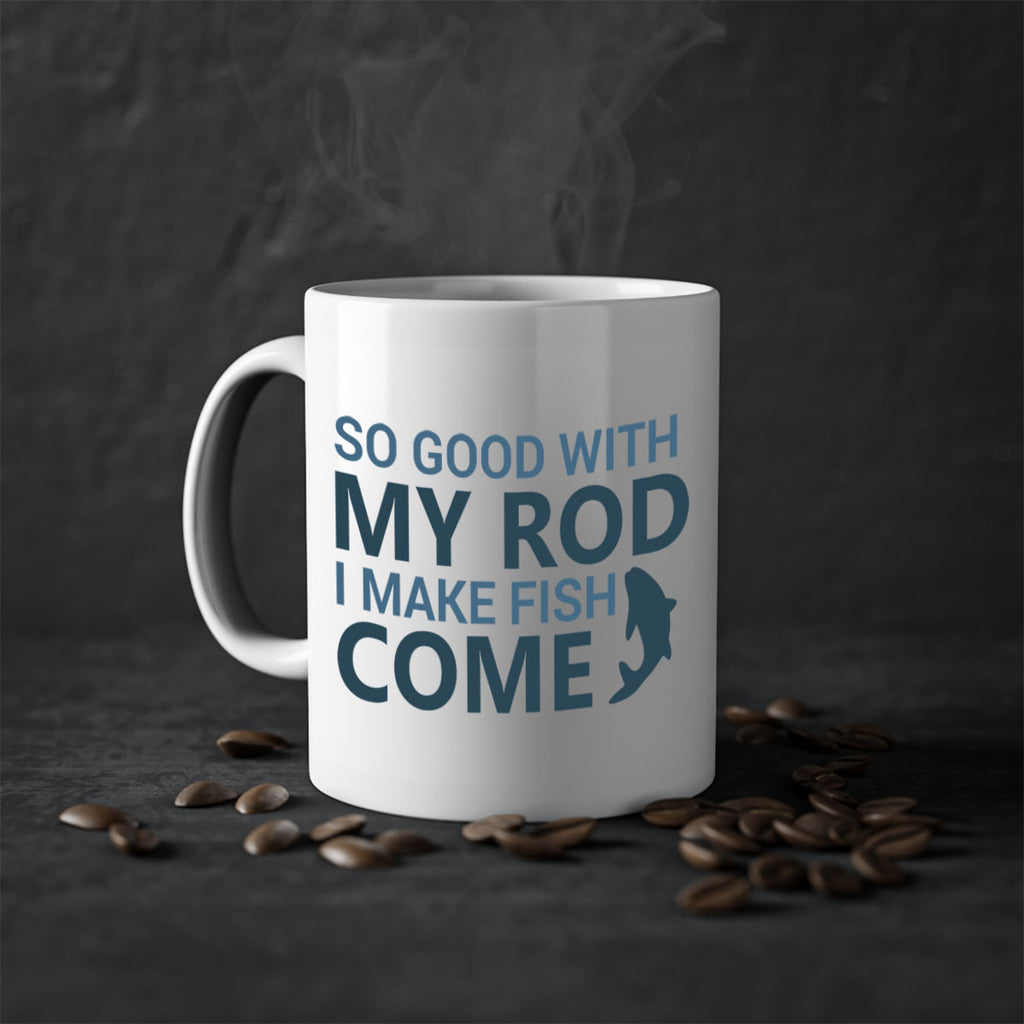 so good with my 39#- fishing-Mug / Coffee Cup