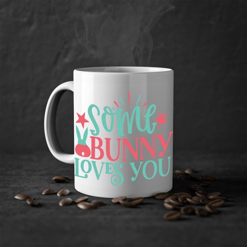 some bunny loves you 102#- easter-Mug / Coffee Cup
