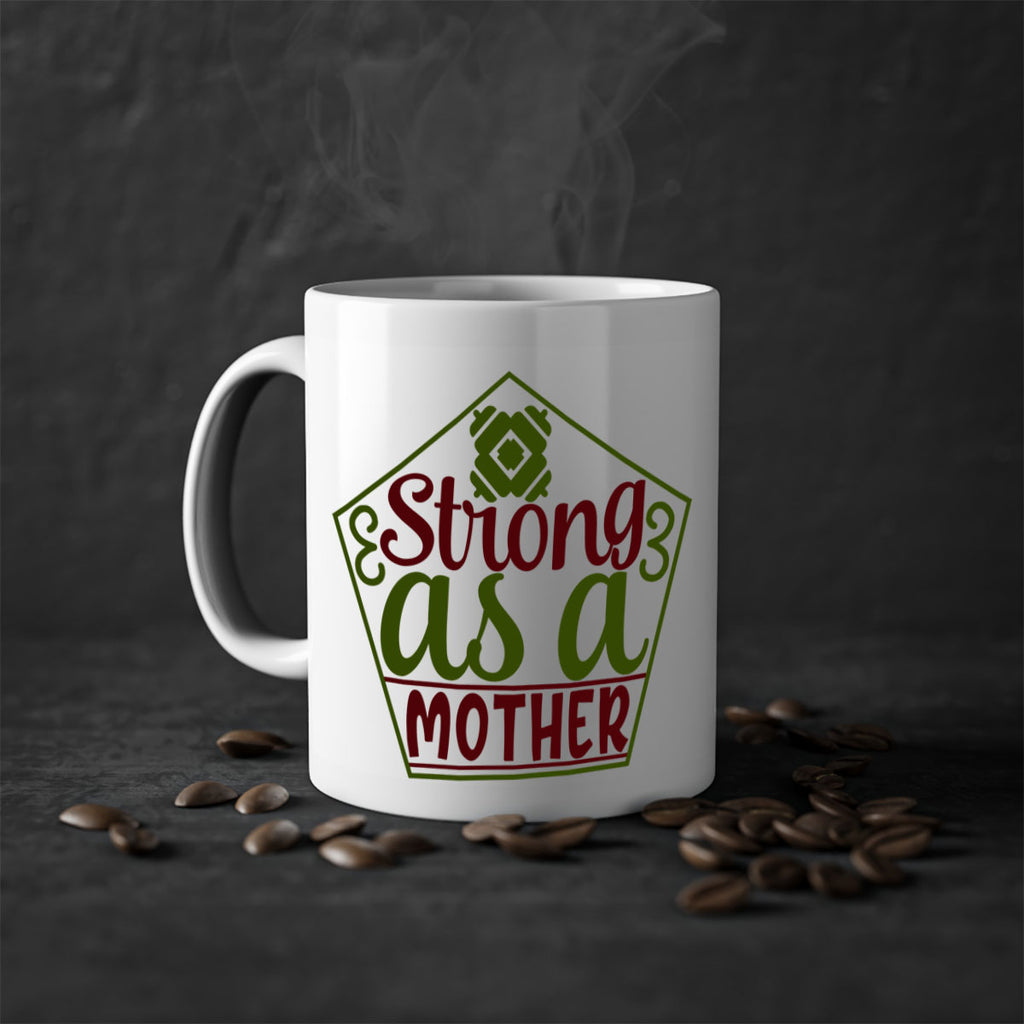 strong as a mother 14#- gym-Mug / Coffee Cup
