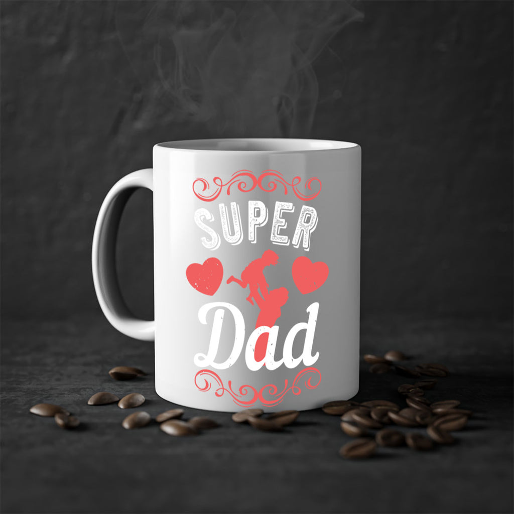 super dad 178#- fathers day-Mug / Coffee Cup