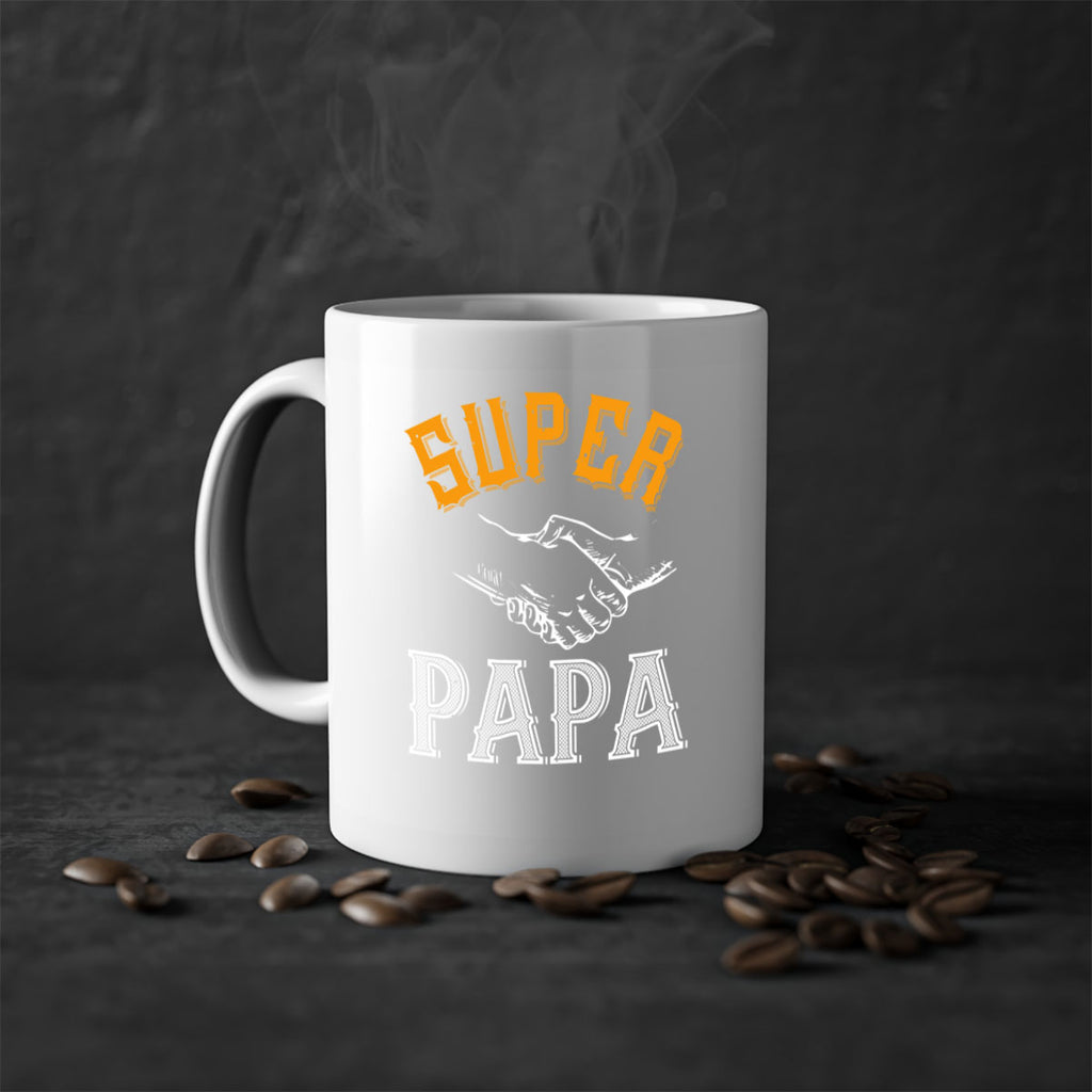 super papa 8#- grandpa-Mug / Coffee Cup