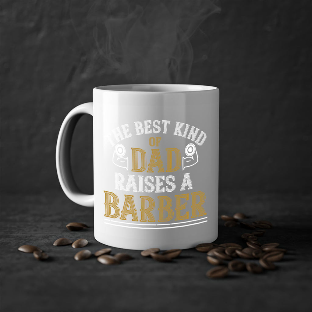 the best kind of dadraises a barber 66#- gym-Mug / Coffee Cup
