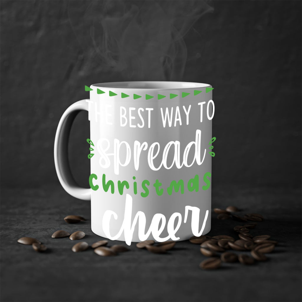 the best way to spread christmas cheer style 1194#- christmas-Mug / Coffee Cup