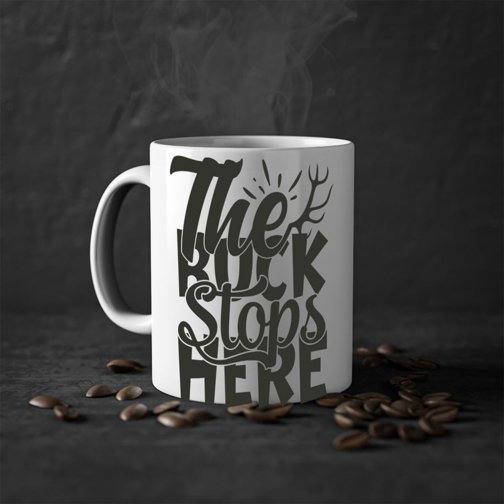 the buck srops here 1#- hunting-Mug / Coffee Cup