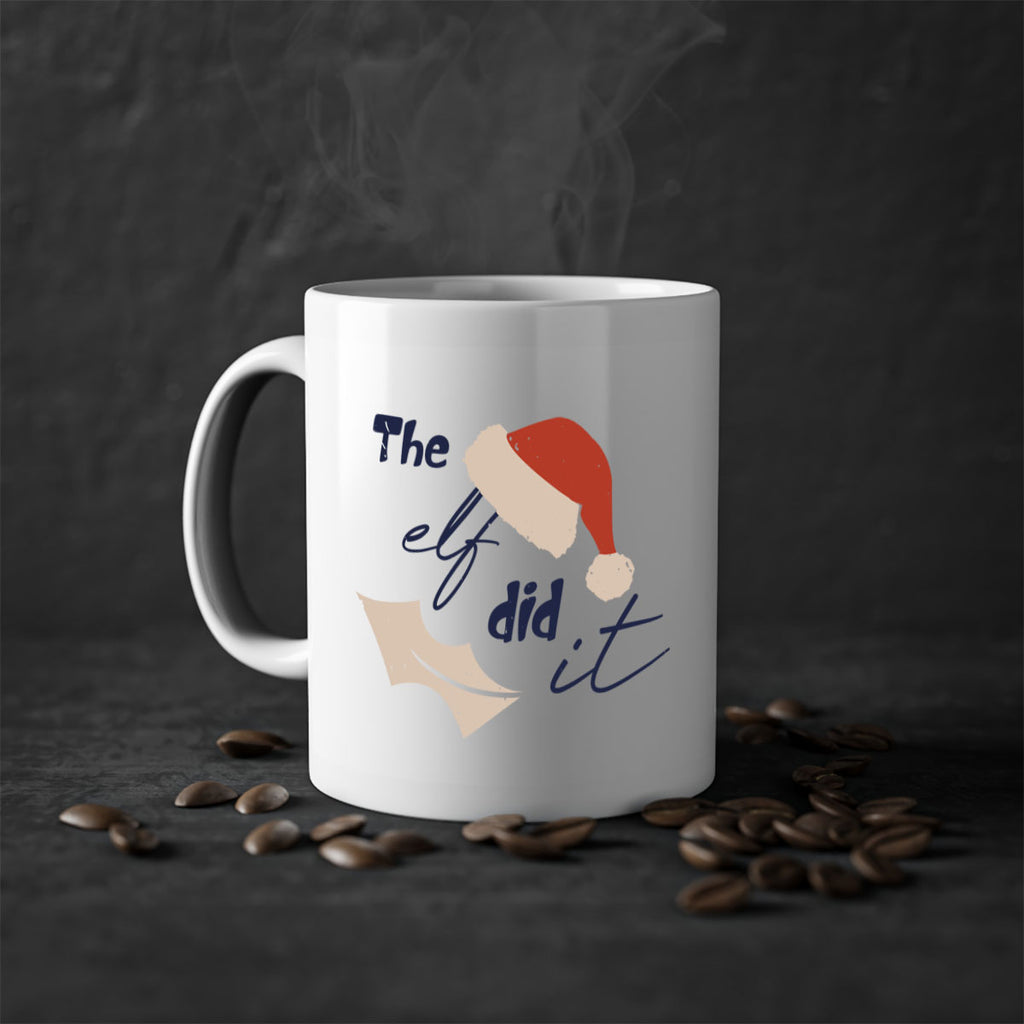 the elf did it 351#- christmas-Mug / Coffee Cup