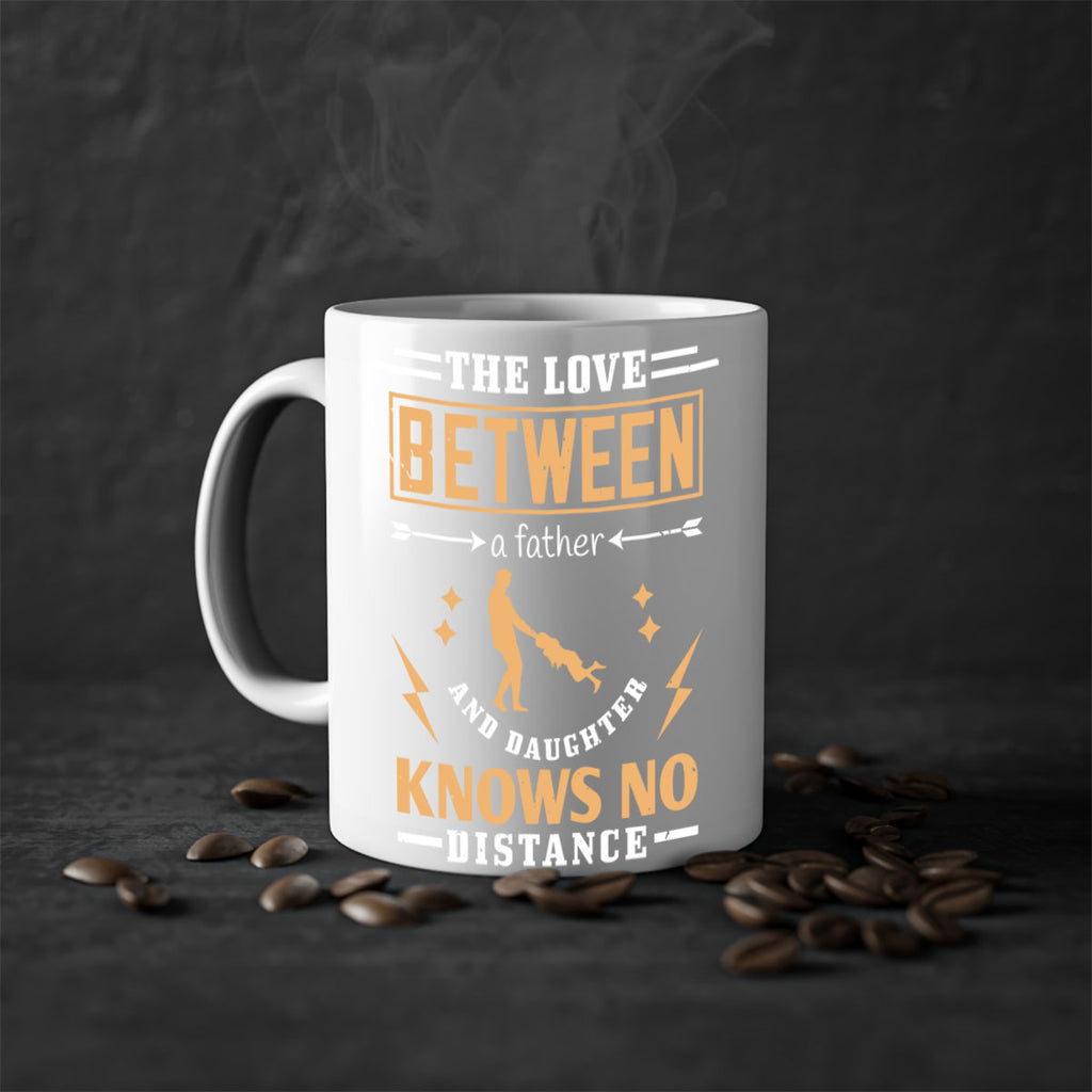 the love between a father and daughter knows no distance 161#- fathers day-Mug / Coffee Cup