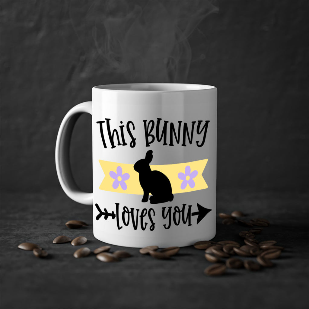 this bunny loves you 10#- easter-Mug / Coffee Cup