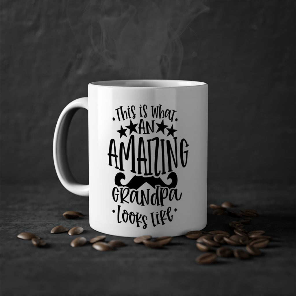 this is what an amaizing grandpa looks like 14#- fathers day-Mug / Coffee Cup