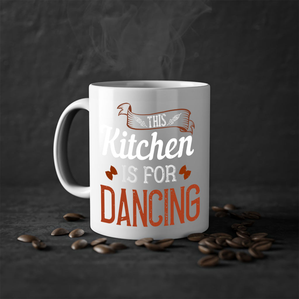 this kitchen is for dancing 11#- cooking-Mug / Coffee Cup