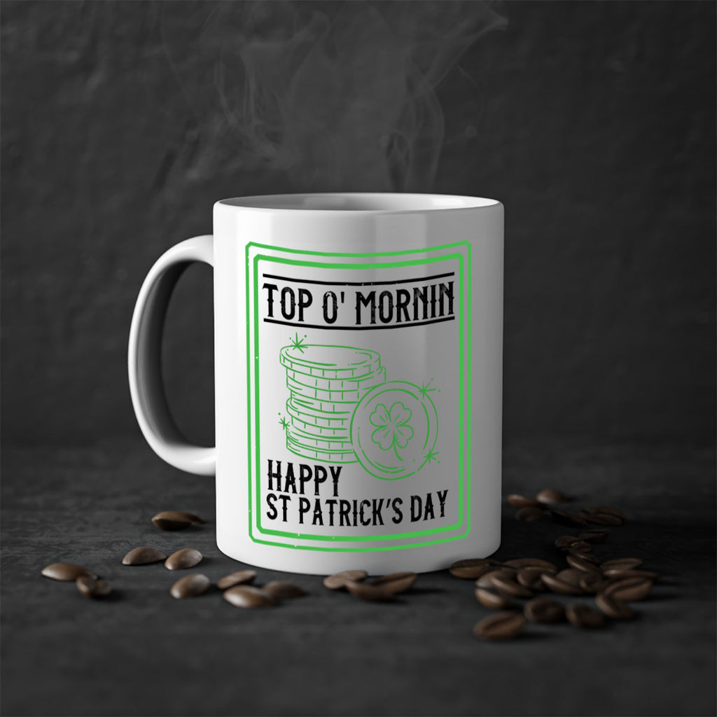 top o mornin happy st patrick’s day Style 8#- St Patricks Day-Mug / Coffee Cup