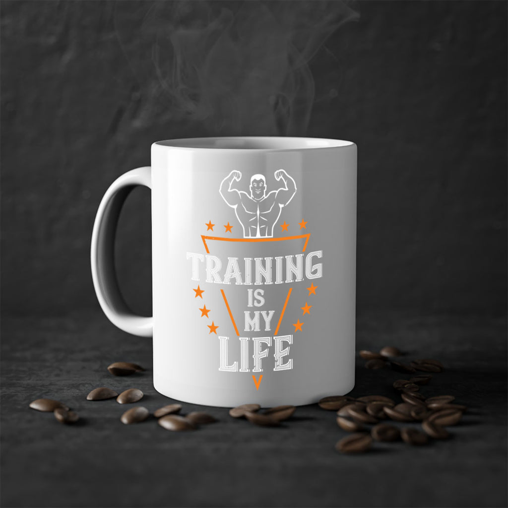 traing is my life 61#- gym-Mug / Coffee Cup