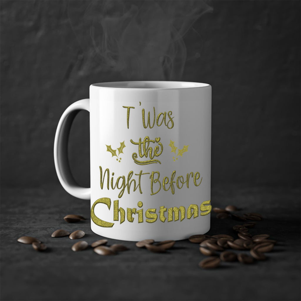 twas the night before christmas green 438#- christmas-Mug / Coffee Cup