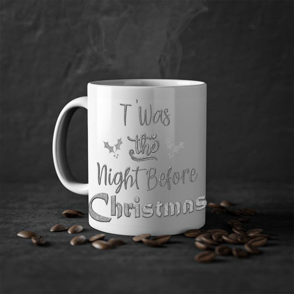 twas the night before christmas silver 437#- christmas-Mug / Coffee Cup