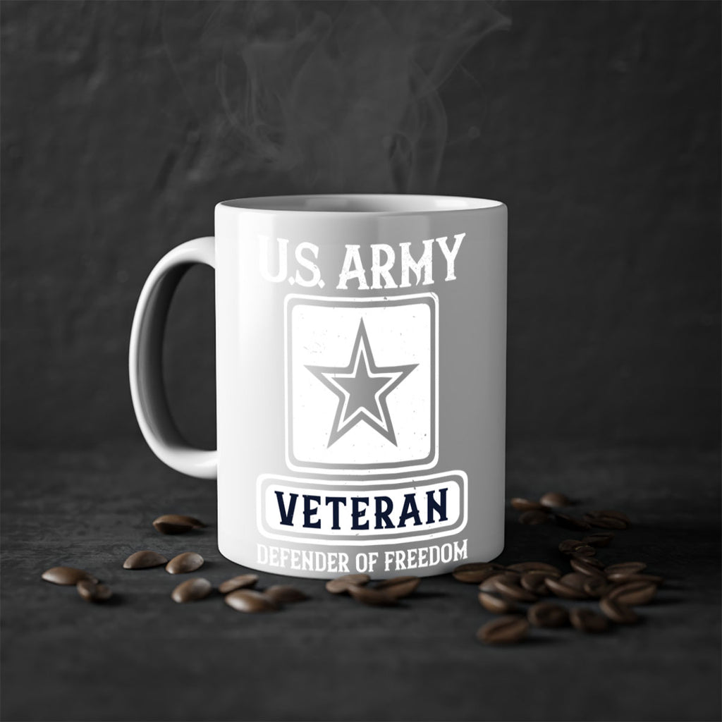 us army veteran defender of freedom 14#- veterns day-Mug / Coffee Cup