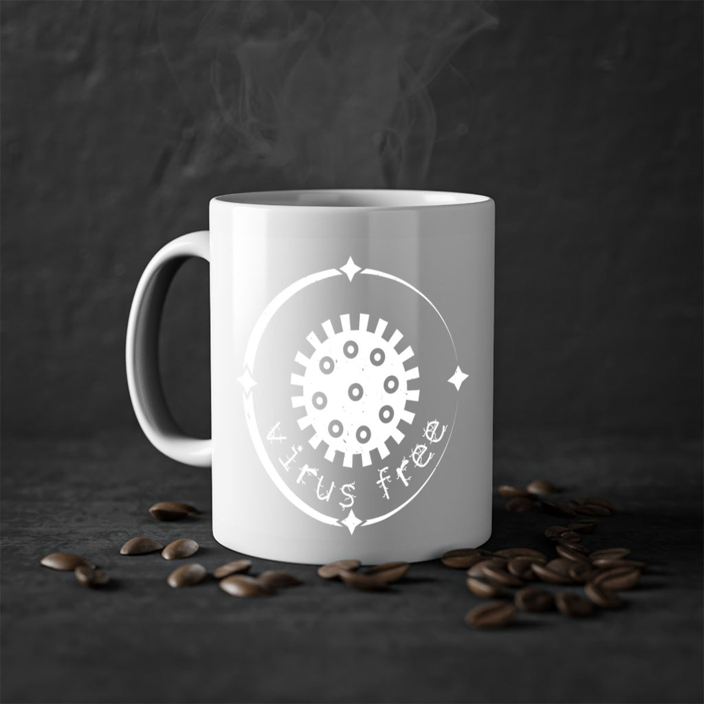 virus free Style 19#- corona virus-Mug / Coffee Cup