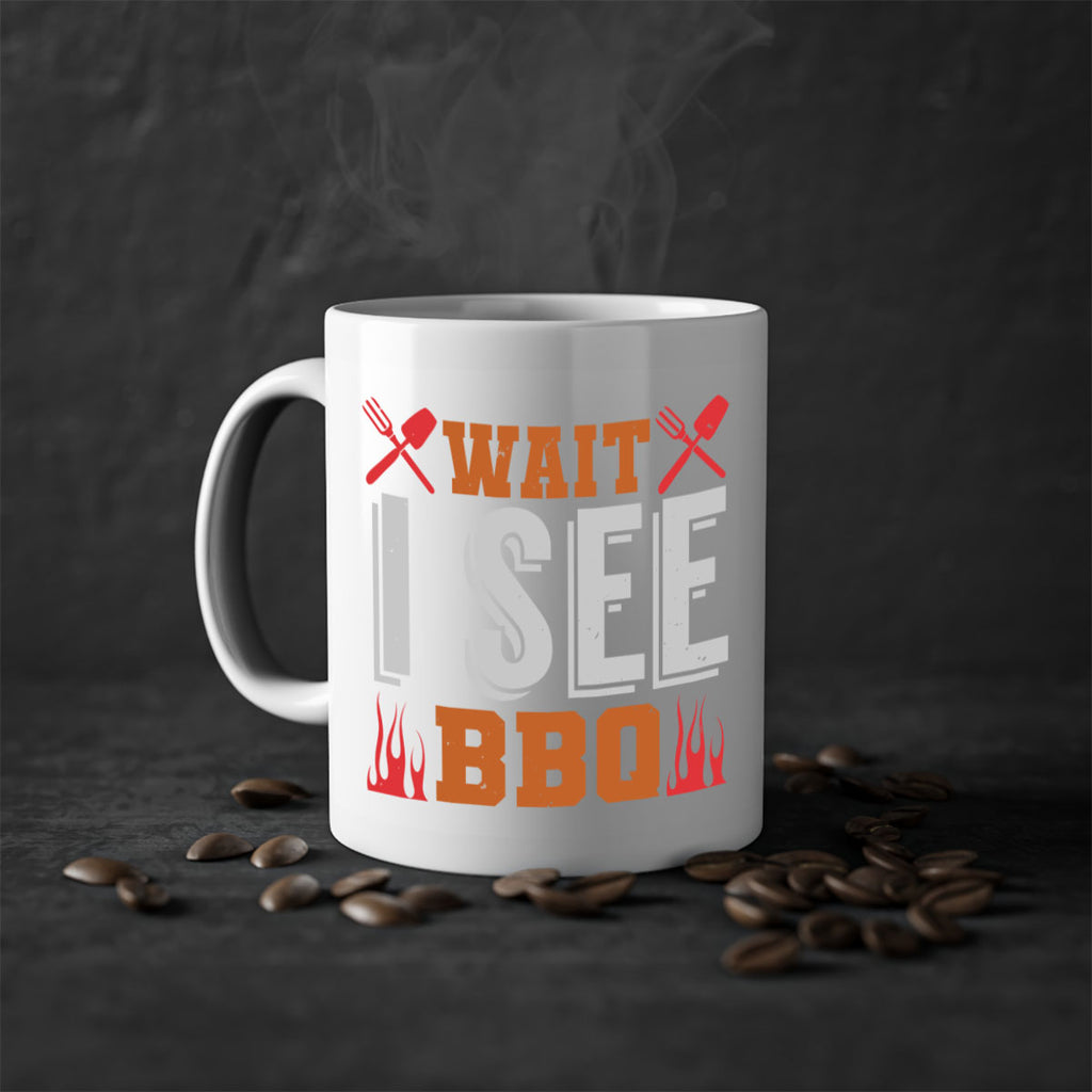 wait i see bbq 8#- bbq-Mug / Coffee Cup