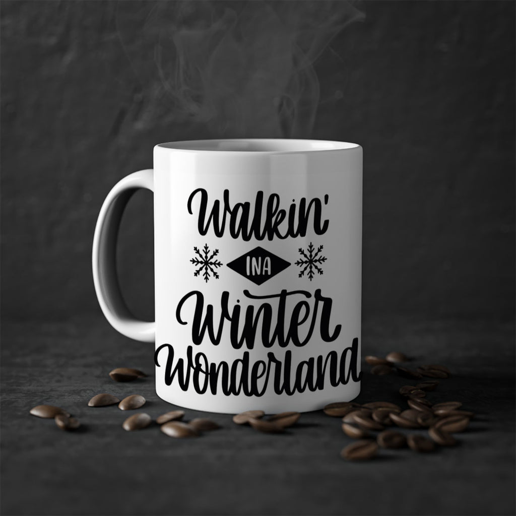 walkin winter wonderland 35#- christmas-Mug / Coffee Cup