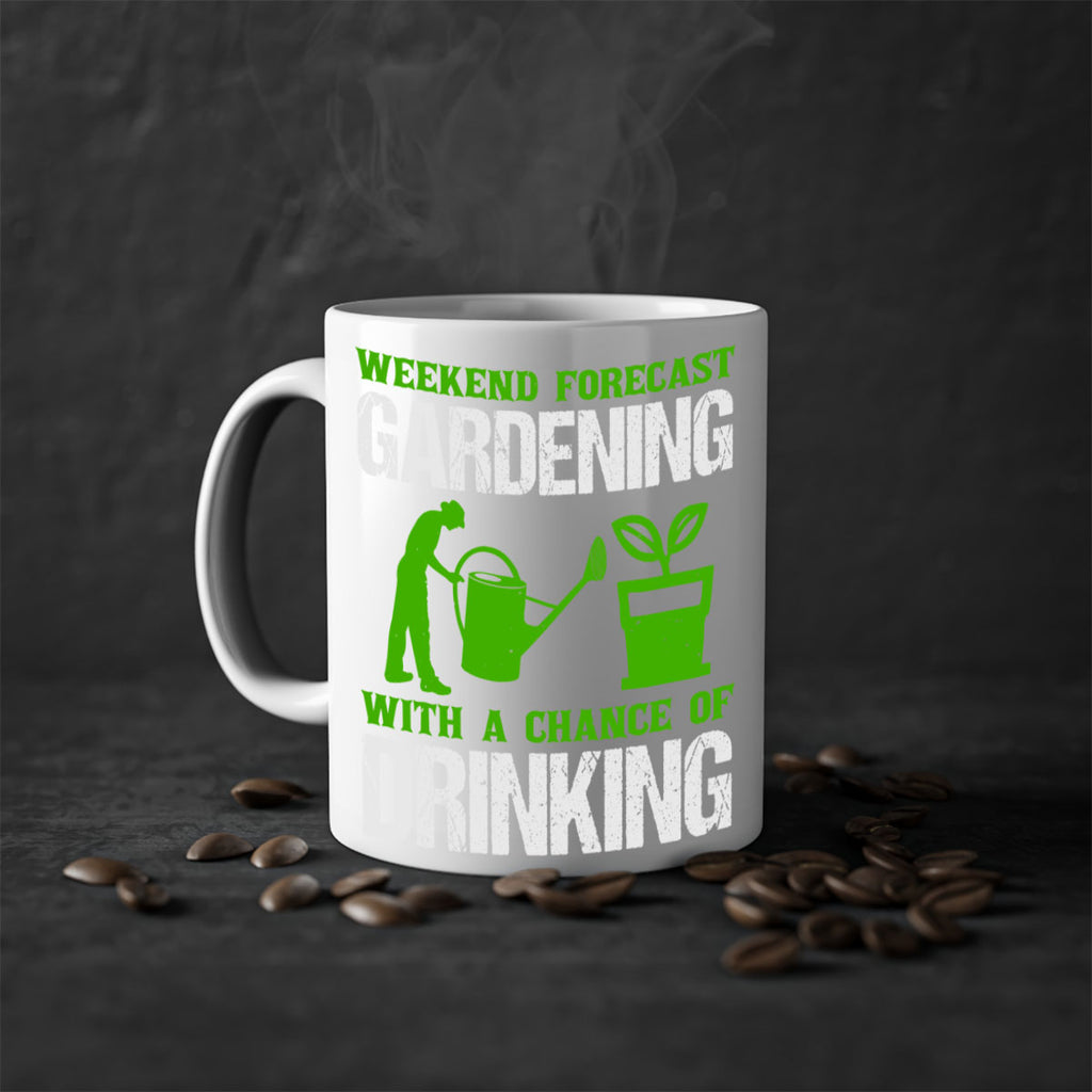 weekend forecast with a chance of 30#- Farm and garden-Mug / Coffee Cup