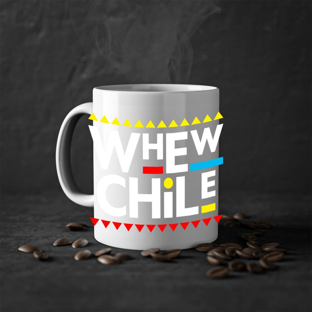 whew chile 11#- black words - phrases-Mug / Coffee Cup