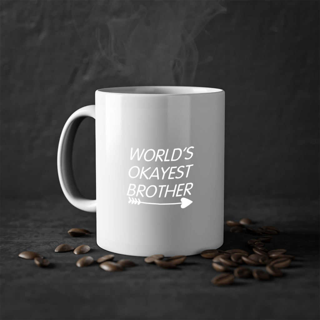 world is okayest brother 3#- brother-Mug / Coffee Cup