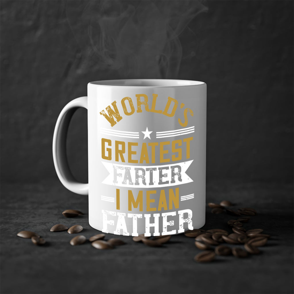 world’s greatest farter i mean my father 139#- fathers day-Mug / Coffee Cup