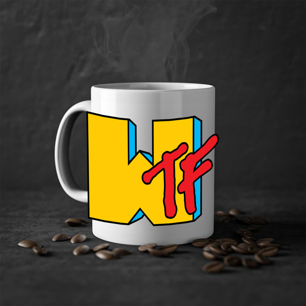 wtf 8#- black words - phrases-Mug / Coffee Cup