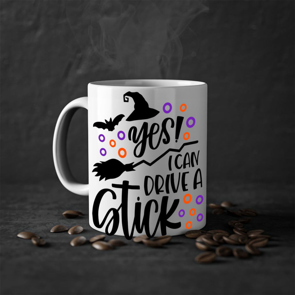 yes i can drive a stick 3#- halloween-Mug / Coffee Cup