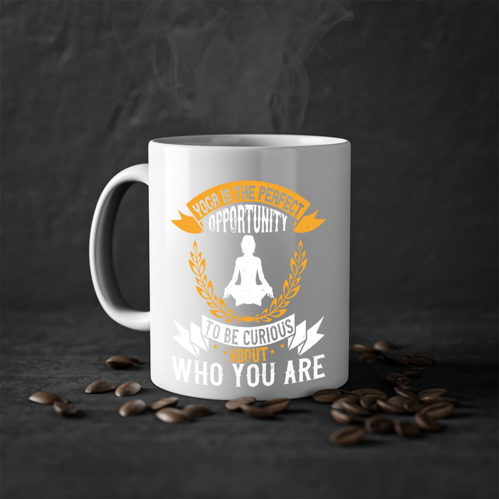 yoga is the perfect opportunity to be curious about who you are 18#- yoga-Mug / Coffee Cup
