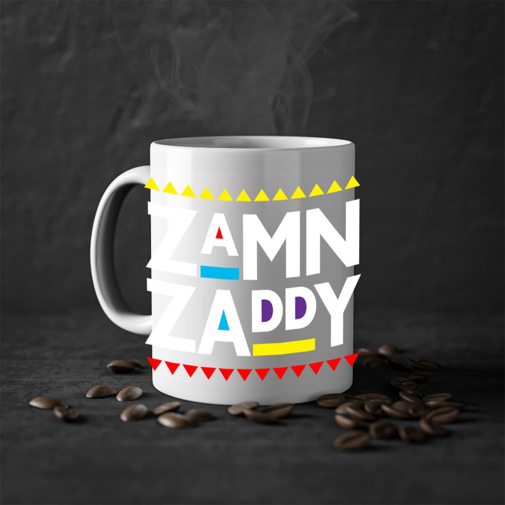 zamn zaddy 1#- black words - phrases-Mug / Coffee Cup